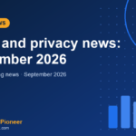 Email and privacy news September 2026 cover graphic with regulation timeline chart, eMarketing Pioneer