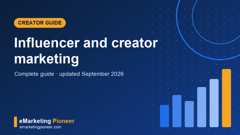 Influencer marketing guide cover showing creator content flowing into paid social ads