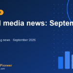 Social media news September 2026 cover graphic with platform update timeline, eMarketing Pioneer